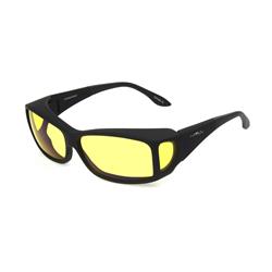Windemere Night Driver - Black Frame - Yellow Lens